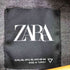 ザラ ZARA ブラックデニムベスト メンズ XL