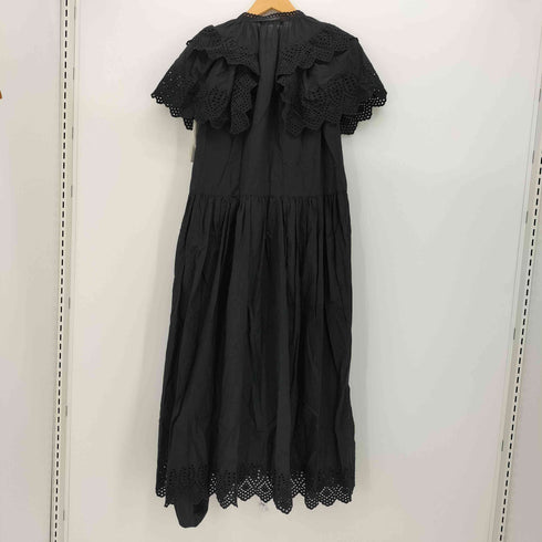 ミラオーウェン Mila Owen 24SS コットンレースフリルスリーブワンピース ウォッシャブル レディース JPN:1