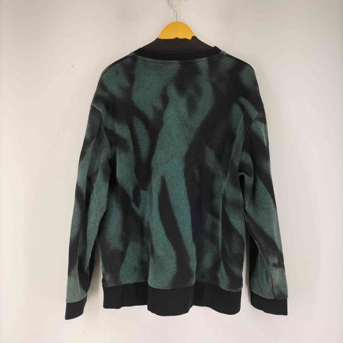 ザラ ZARA アブストラクトプリント スウェットシャツ メンズ XL
