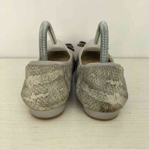コールハーン COLE HAAN トバ ボウ バレエ パイソン バレエシューズ レディース 6 1/2 B