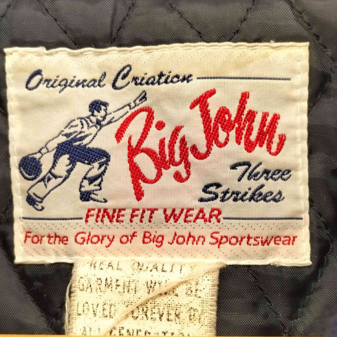 ビッグジョン BIG JOHN NY ワッペン カデットコート メンズ import:M
