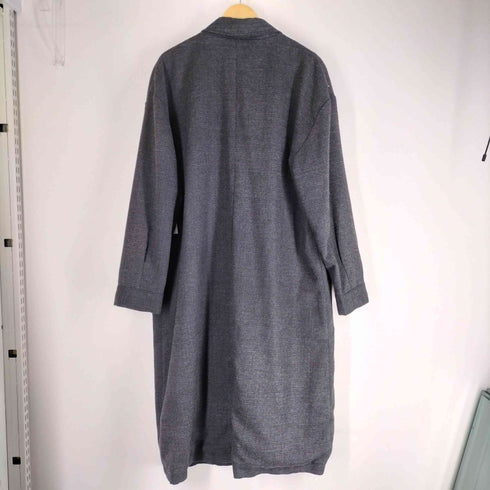 エマクローズ EMMA CLOTHES レーヨン混ビッグシルエットチェスターコート メンズ JPN:L