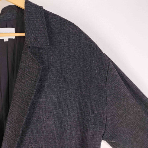 エマクローズ EMMA CLOTHES レーヨン混ビッグシルエットチェスターコート メンズ JPN:L