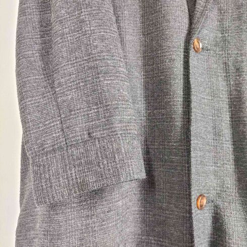 エマクローズ EMMA CLOTHES レーヨン混ビッグシルエットチェスターコート メンズ JPN:L