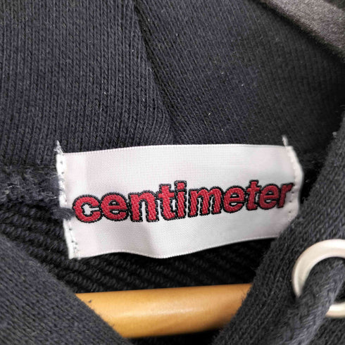 センチメーター centimeter プリントプルオーバーパーカー メンズ JPN:L