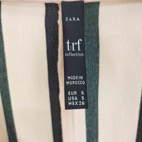 ザラ ZARA trf Striped Button Dress ストライプ ボタン ドレス ワンピース レディース import:S
