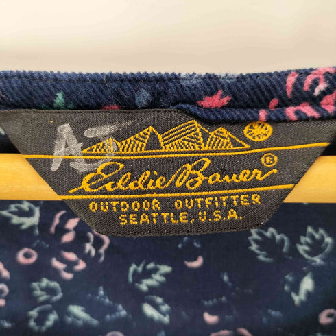 エディーバウアー Eddie Bauer 花柄細畝コーデュロイワンピース レディース JPN:M