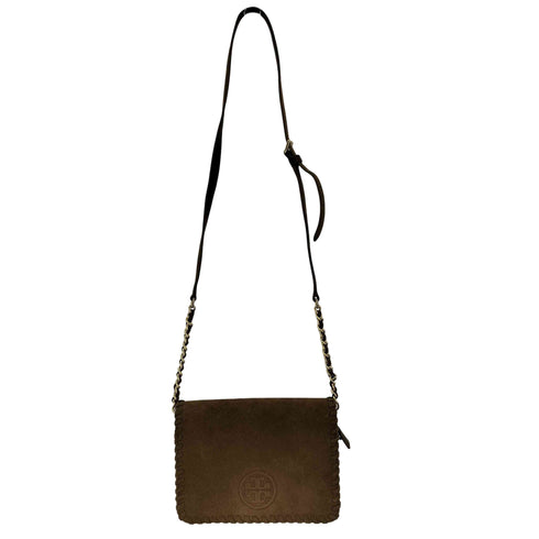 トリーバーチ TORY BURCH スエード ショルダーバッグ レディース