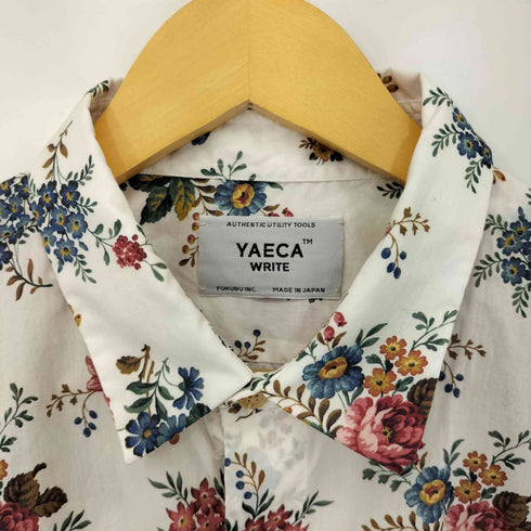 ヤエカライト YAECA WRITE 花柄レギュラーカラーシャツ メンズ JPN:L