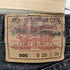 リーバイス Levis 先染ブラック デニムパンツ メンズ ONE SIZE W28L34
