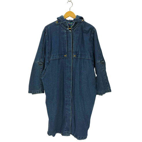 MJL&CO Denim Hooded Long Coat レディース JPN:M