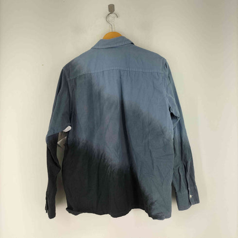 ノーマティーディー NOMA t.d. オープンカラーシャツ Hand Dyed Flannel Shirt メンズ JPN:4