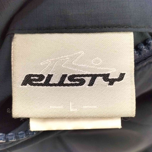 00S RUSTY リバーシブル ナイロンジャケット メンズ import:L