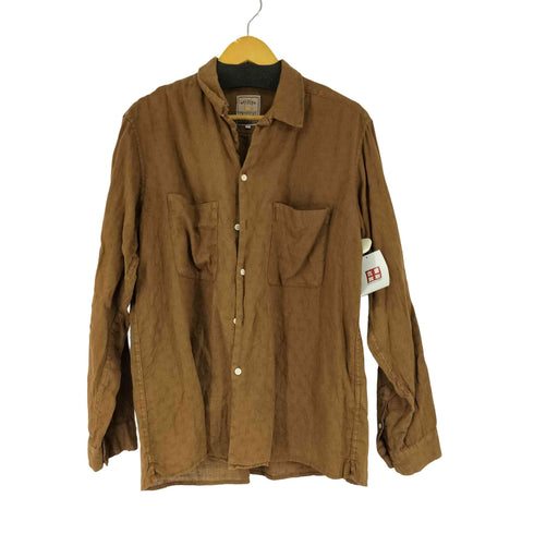 BELGIAN LINEN L/Sシャツ メンズ