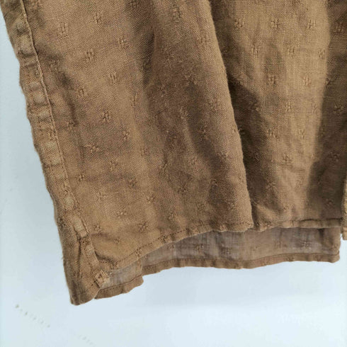 BELGIAN LINEN L/Sシャツ メンズ