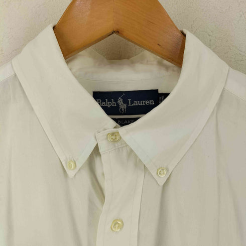 ラルフローレン RALPH LAUREN 90-00s スモールポニー刺繍 BLAKE BDシャツ プレーン メンズ import:L