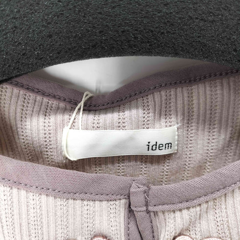 イデム IDEM rib china onepiece レディース FREE