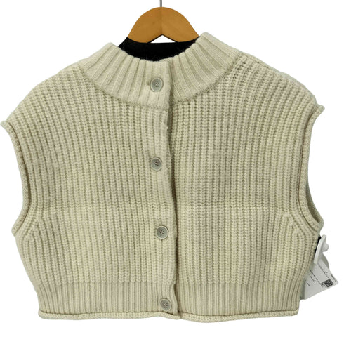 ウィルフリー willfully high neck cable knit vest ニットベスト レディース FREE