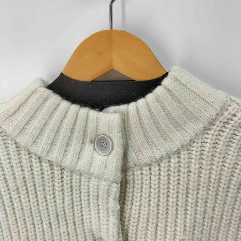 ウィルフリー willfully high neck cable knit vest ニットベスト レディース FREE