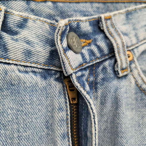 カルバンクラインジーンズ Calvin Klein Jeans USA製 カットオフ ジップフライ デニム パンツ レディース 4