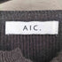 エーアイシー AIC. ホックデザインベルスリーブニットカーディガン レディース