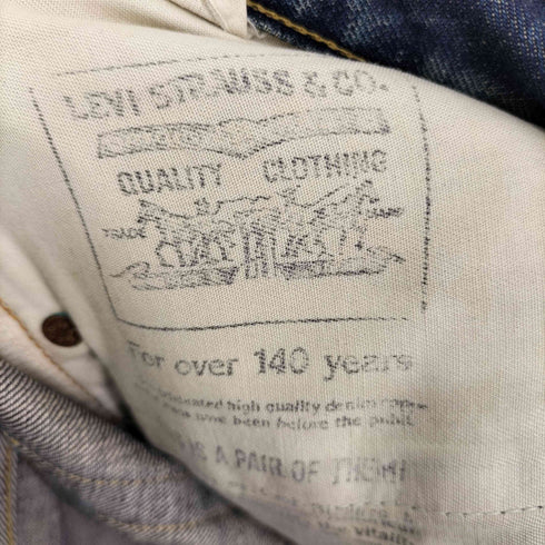 リーバイス Levis 702 日本製復刻 ボタン裏J22 シンチバック ボタンフライデニムパンツ メンズ 33×30