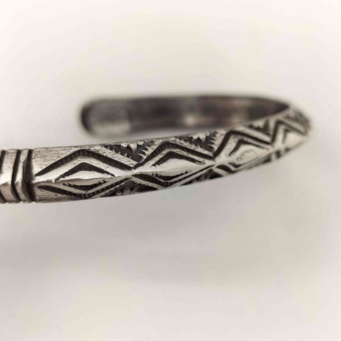 Geneva Ramone STERLING 刻印 ナバホ ブレスレット メンズ