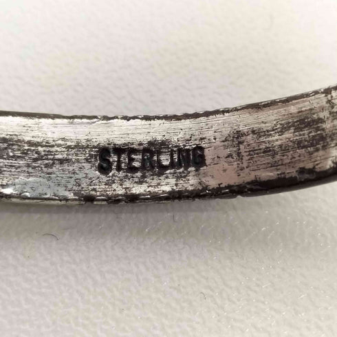 Geneva Ramone STERLING 刻印 ナバホ ブレスレット メンズ