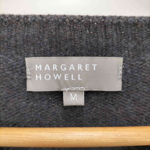 マーガレットハウエル MARGARET HOWELL MERINO CASHMERE クルーネックニット メンズ JPN:M
