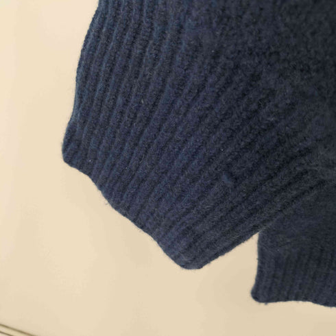 ウィルフリー willfully jacquard big silhouette knit ジャガードビッグシルエットニット レディース FREE