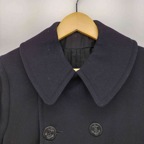 ユーエスネイビー U.S.NAVY 40S NAVAL CLOTHING FACTORY製 錨ボタン Pコート ピーコート メンズ