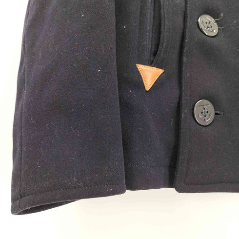 ユーエスネイビー U.S.NAVY 40S NAVAL CLOTHING FACTORY製 錨ボタン Pコート ピーコート メンズ