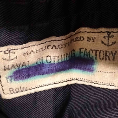 ユーエスネイビー U.S.NAVY 40S NAVAL CLOTHING FACTORY製 錨ボタン Pコート ピーコート メンズ
