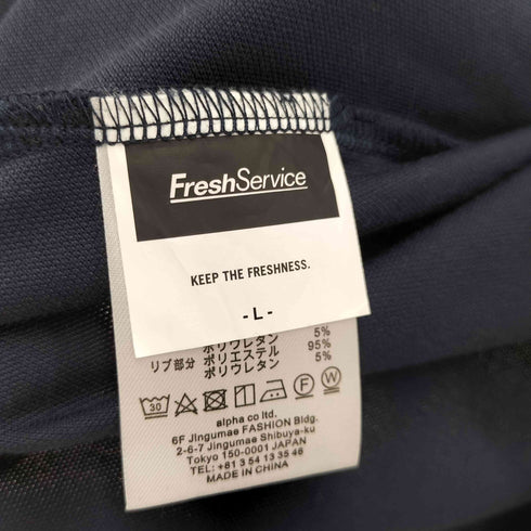 フレッシュサービス Fresh Service PIQUE JERSEY S/S POLO メンズ JPN:L