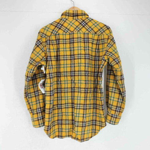 デサント descente 80-90s ウールチェックL/S シャツ メンズ