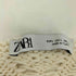 ザラ ZARA OPEN-KNIT SWEATER オープン ニット セーター Vネック レディース import:L