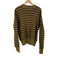 ROYAL MER ADAMA コットン ミドルゲージ ボーダー クルーネック ニット メンズ import:M