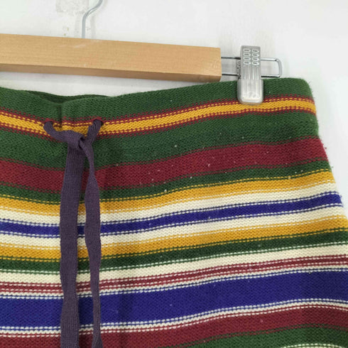 ビームスボーイ BEAMS BOY EXCLUSIVE FABRIC マルチボーダー ニット スカート レディース FREE
