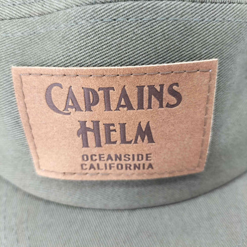 キャプテンズヘルム Captains Helm フロントロゴ5パネルキャップ メンズ