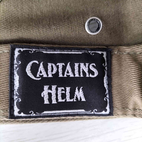 キャプテンズヘルム Captains Helm フロントロゴ5パネルキャップ メンズ