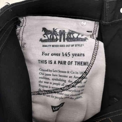 リーバイス LEVI STRAUSS&CO 550 ブラックデニムパンツ 30x30 メンズ US:30-31