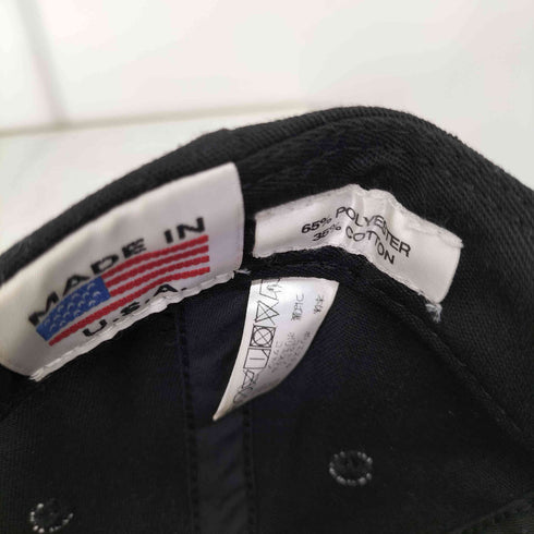 MADE IN USA フロント刺繍6パネルキャップ メンズ