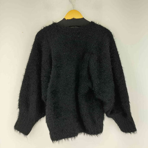 カロリナグレイサー CAROLINA GLASER ラメフェザーパフニット レディース ONE SIZE