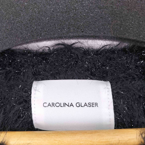 カロリナグレイサー CAROLINA GLASER ラメフェザーパフニット レディース ONE SIZE