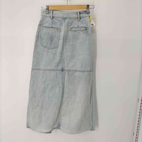 ウィルフリー willfully ロングスリットデニムSK レディース FREE