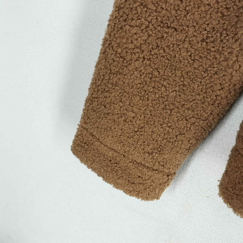 バナナリパブリック BANANA REPUBLIC 22SS BR SHERPA TRUC クロップド ボアフリース ジャケット レディース import:S