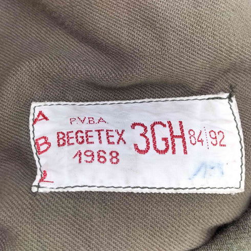 ジャーマンアーミー GERMAN ARMY 60S 68年製 ABL P.V.B.A BEGETEX 5FF 1968 78/100 アイゼンハワー ジャケット アイクジャケット メンズ 84/92