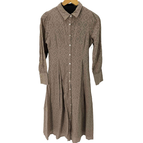ポワントリュネ powanto lune cotton race shirt onepiece レディース FREE