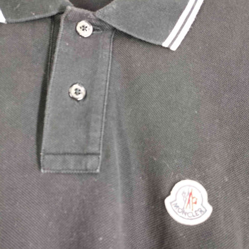 モンクレール MONCLER ワンポイント刺繍 S/S ポロシャツ メンズ import:M