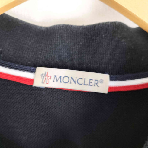 モンクレール MONCLER ワンポイント刺繍 S/S ポロシャツ メンズ import:M